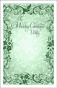 Wedding Program Cover Template 11C - Graphic 10